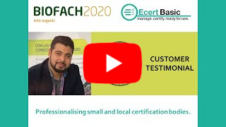 Ecert Basic customer testimonial MAYACERT (BIOFACH 2020)